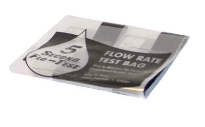 Flow-Rate-Test-Bag